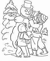Free Printable Winter Coloring Pages For Kids sketch template