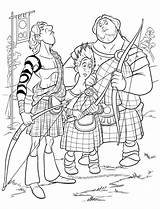 Scottish Coloring Pages For Kids sketch template