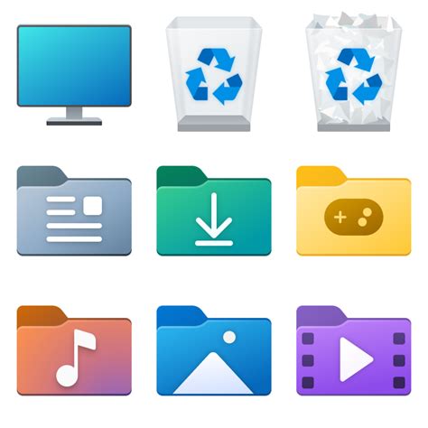 Windows 10 new official icons pack [download link in comments] : r/Windows10
