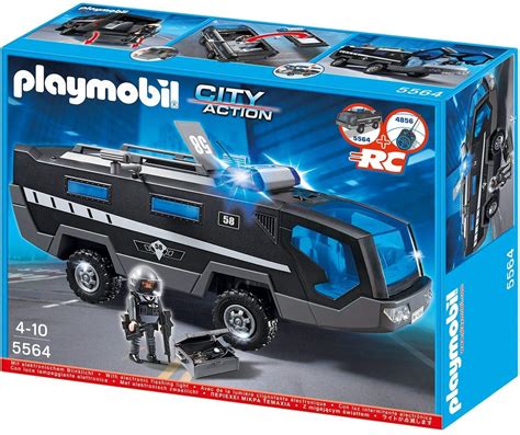 Buy Playmobil 5564 City Action Unit Command Vehicle with Lights and ...