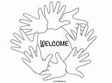 Welcome Back Coloring Pages At GetDrawings  Free Download sketch template