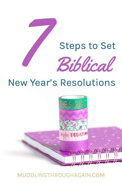 New Year's Resolutions for Christians - Muddling Through Together | New ...