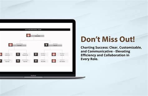 Flat Organizational Chart Template | Template.net
