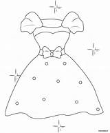 Dress Coloring Pages Beautiful coloring For Print sketch template
