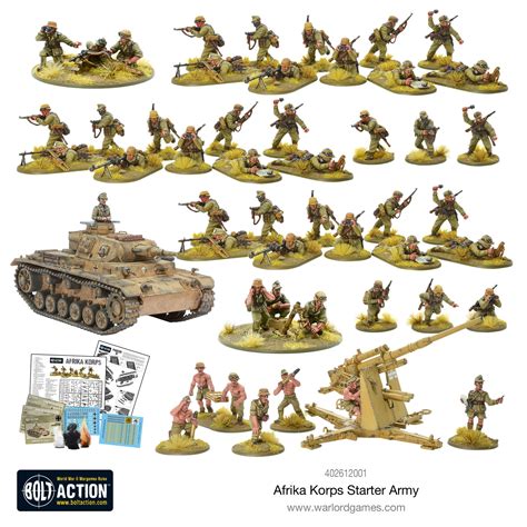 Wargames & Role-Playing Afrika Korps Bolt Action Toys & Games Other ...