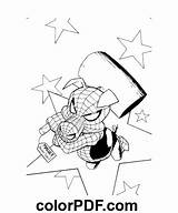 Spider Ham Superhero – Coloring Pages And Books In PDF sketch template