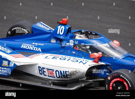 INDIANAPOLIS, INDIANA, UNITED STATES - 2023/05/28: Chip Ganassi Racing driver Álex Palou (10) of ...