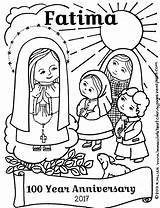 Our Lady Of Fatima Coloring Pages At GetColoringscom  Free Printable sketch template