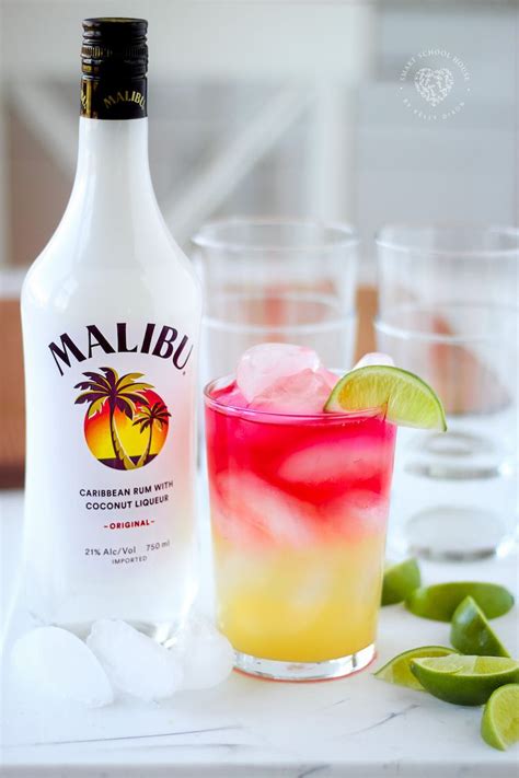 Malibu Bay Breeze | Recipe | Rum drinks recipes, Drinks alcohol recipes, Alcohol drink recipes