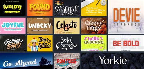 38 Best Bold Fonts For Impactful Designs Design Inspiration - Vrogue
