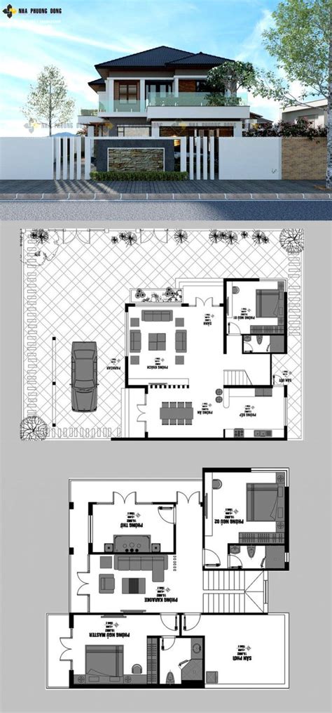 Plans Architecture Villa - The Architect