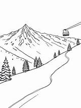 15  Free Printable Snowy Mountain Coloring Pages For Kids Eepmekongorg sketch template