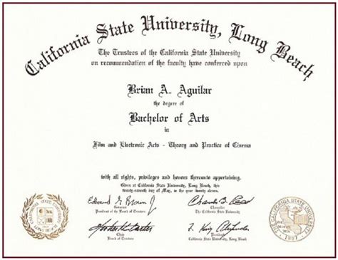 Individuals often get confused on getting ready College Graduation Certificate Templat… | Degree ...