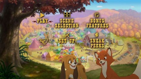 The Fox and the Hound 2 (2006) - DVD Movie Menus