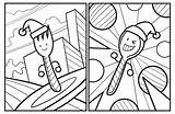 Christmas Fork And Spoon Coloring Pages 18879147 Vector Art At Vecteezy sketch template