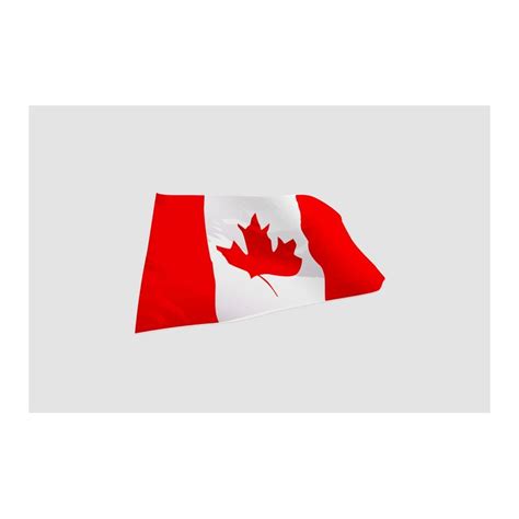 Canada Flag Style 9 Sticker - DecalsHouse