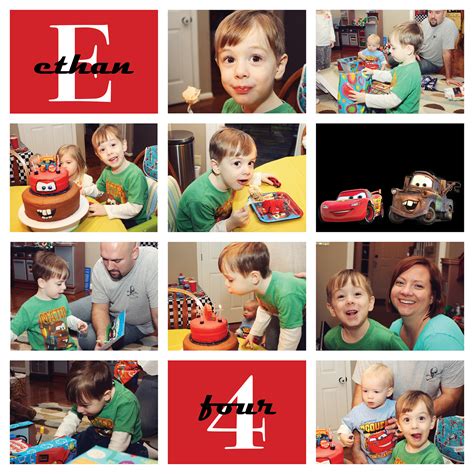 more than 9 to 5...my life as "Mom": Ethan's "Cars 2" Fourth Birthday Party