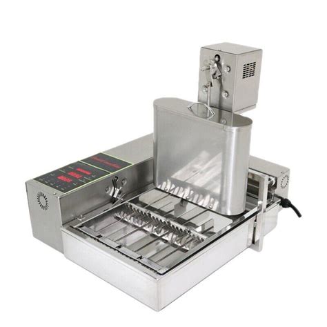 4 Row Commercial Automatic Donut Making Machine Doughnut Maker Donut ...