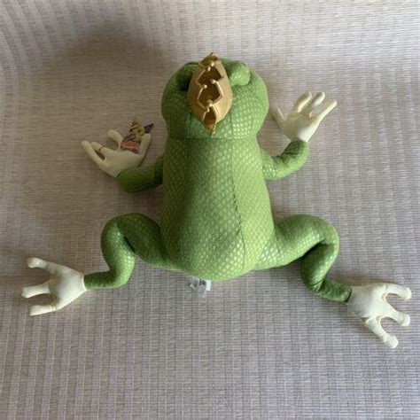 Shrek the Third King Harold Frog Plush 19" Stuffed Toy Dreamworks Nanco ...