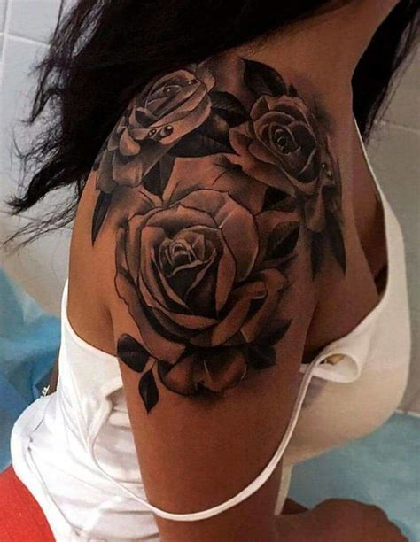 55+ Rose Tattoo Ideas To Try Because Love And A Rose Can't Be Hid ...