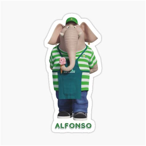 "Alfonso sing2" Sticker for Sale by SplendidT-shirt | Redbubble