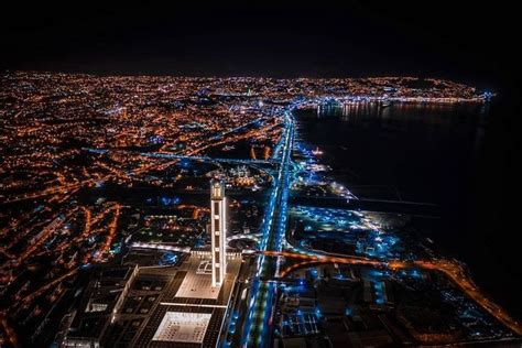 Algiers by night 🌃 . . Have you ever been here before ? . . Copyright ...