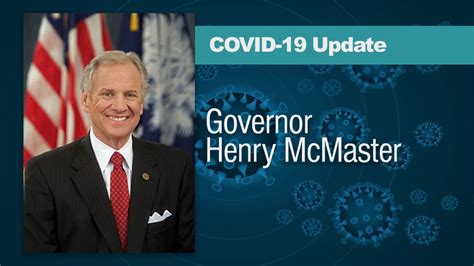 Governor McMaster to Hold Coronavirus Updates Press Conference Today ...