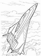 Spaceship coloring Pages  Coloring For Kids sketch template