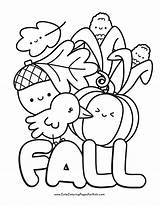Fall Coloring Pages Printables Free sketch template