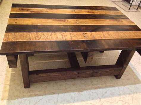 Woodwork Reclaimed Wood Coffee Table Plans PDF Plans