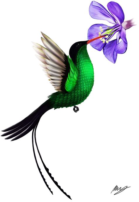 Jamaican National Bird/Flower Tattoo Commission | Bird and flower tattoo, Flower tattoos ...