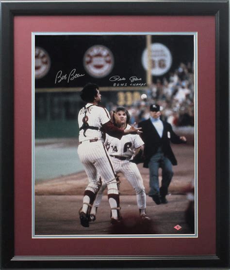 Pete Rose & Bob Boone Philadelphia Phillies 1980 World Series Photo Fr ...