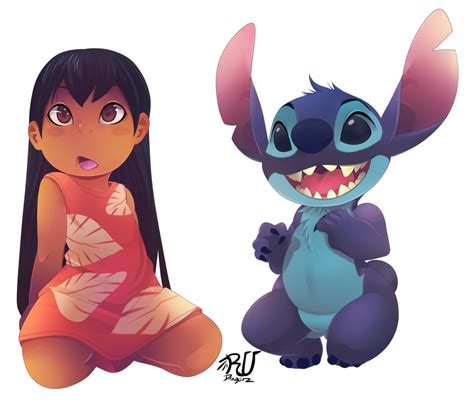 Lilo and stitch (fan art3/10) by phation.deviantart.com on @deviantART ...