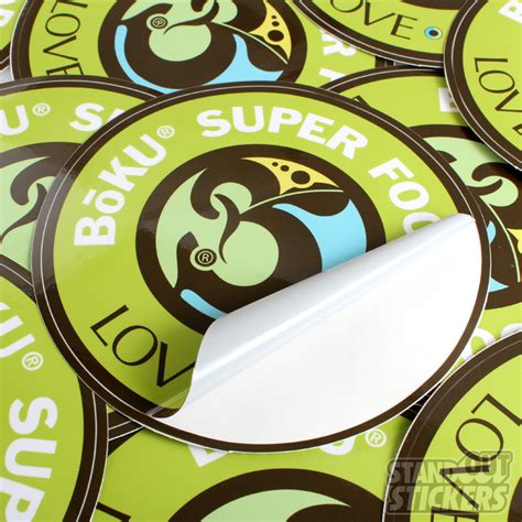 Custom Round Stickers - StandOut Stickers