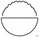 Icon Arroz Colorear Miska Ry Ultracoloringpages Sketch Coloring Page sketch template