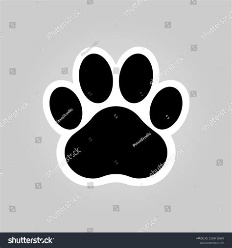 30,672 Paw Sticker Images, Stock Photos, 3D objects, & Vectors ...