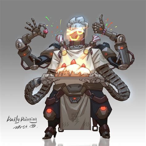 Robot Chef by mist XG : r/ImaginaryFood