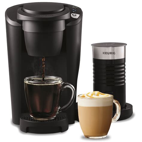 Keurig K-Latte Coffee Maker with Milk Frother, Compatible with all Single Serve K-Cup Pods ...