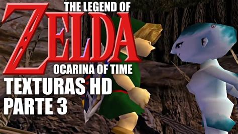 The Legend Of Zelda Ocarina Of Time Texturas HD en Español | Dentro de Jabu Jabu | parte 3 - YouTube