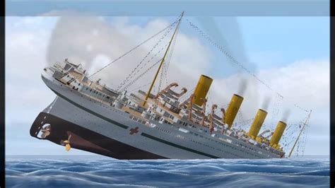 Britannic sinking in virtual sailor - YouTube