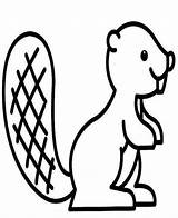 Beaver coloring page Free And Online sketch template