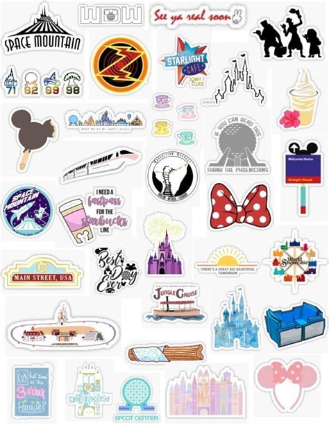 Disney World Stickers - Laptop - Ideas of Laptop #laptop - Disney World ...