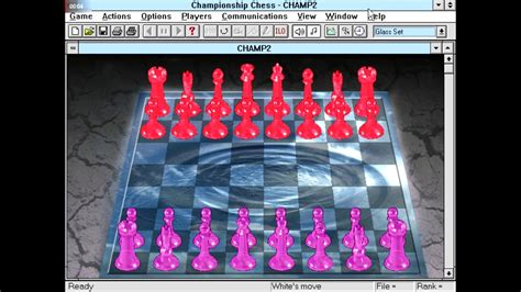 Championship Chess Glass Set - YouTube