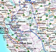California Executive Wall Map – American Map Store