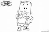 Captain Underpants Coloring Pages Characters George  Free Printable sketch template