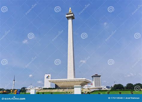 Jakarta, Indonesia - March, 06, 2020 : Monumen Nasional, Monas Famous ...