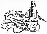 San Francisco Image coloring Page  Download Print Or Color Online For sketch template