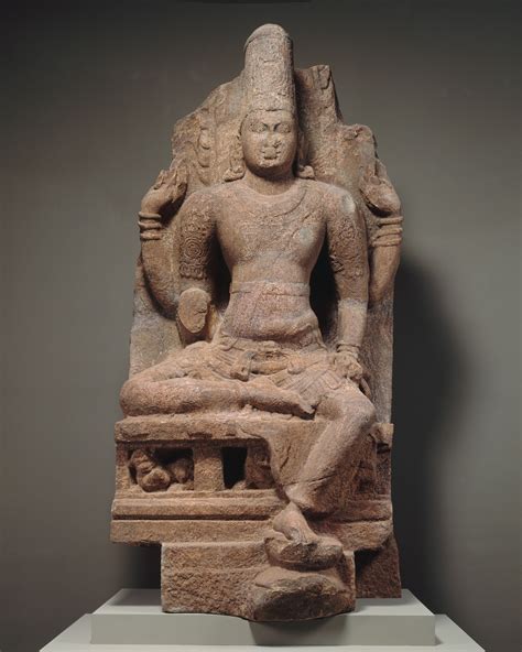 Enthroned Vishnu | India | Pandyan period (early 4th–13th century) | The Metropolitan Museum of Art