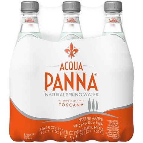 ACQUA PANNA Natural Spring Water 101.4 fl oz. - Walmart.com - Walmart.com