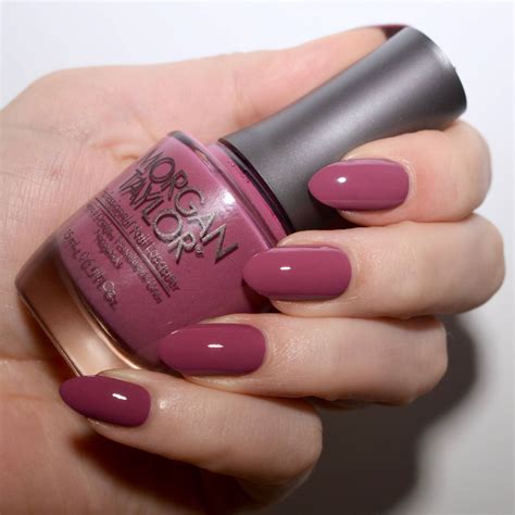 Muted Nail Trend with Morgan Taylor Polishes // Talonted Lex | Purple ...